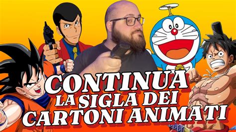 Continua La Canzone Con La Sigla Dei Cartoni Animati Music Challenge