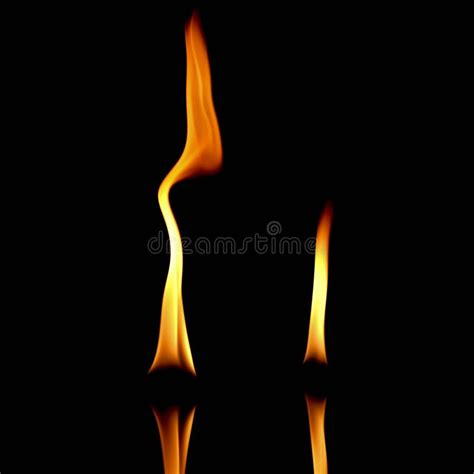 Hot Fire Abstract Background Fire On The Black Background Stock Image Image Of Fuel Black