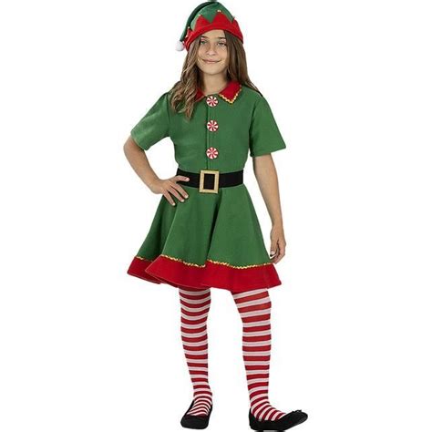 Déguisement Lutin De Noël Fille Funidelia 119643 Déguisement Fille