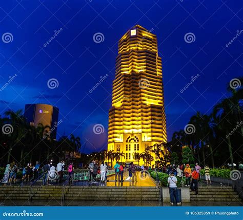 finance buildings  kuala lumpur malaysia editorial stock image