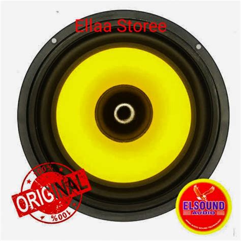 Jual Speaker Elsound 8 Inch Yellow Magnet Besar 150 Watt Japan Audio