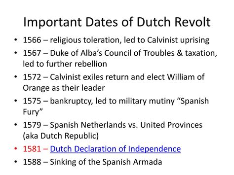 Ppt Philip Ii And The Revolt In The Netherlands Powerpoint