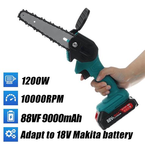 88VF 6-дюймовая мини-электрическая пила, бензопила, садовая ...