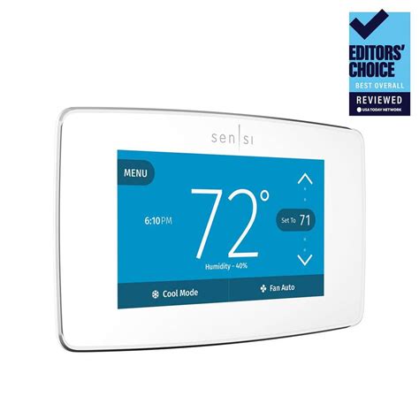 Have A Question About Emerson Sensi Touch Wi Fi Smart Thermostat With Touchscreen Color Display