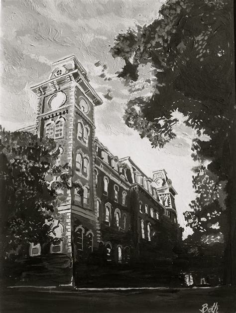 Old Main University Of Arkansas Artbybeth Paintings And Prints