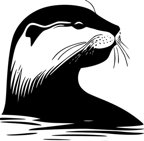 River Otter Silhouette Vector Art, Icons, and Graphics for Free Download