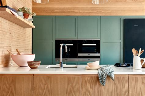 Stamford Contemporary Green Shaker Oak Pairing