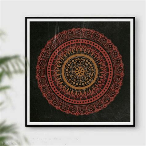 grafika mandala 50x50cm ღ art Madam pl