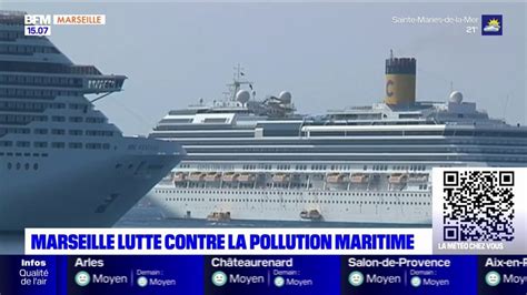 Marseille la municipalité accentue sa lutte contre la pollution maritime