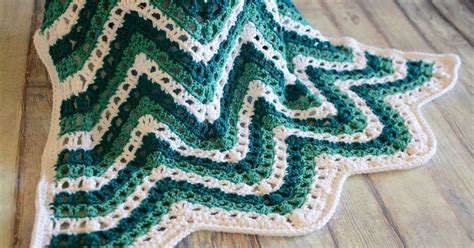 Crafting Friends Designs: Sea Breeze Chevron Afghan Crochet Pattern