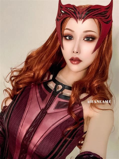 HaneAme Nude Scarlet Witch NudeCosplayGirls