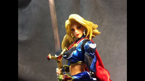 AUG138104 DC COMICS VARIANT PLAY ARTS KAI SUPERGIRL AF 42 OFF