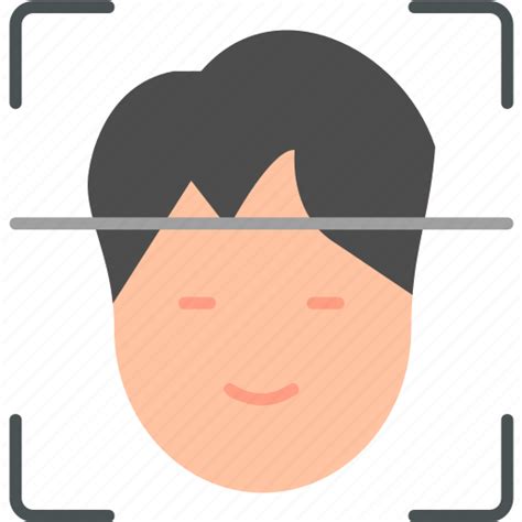 Face Recognition Facial Expression Id Scan Scanner Icon