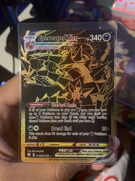 Eternatus Vmax Sv Sv Ultra Rare Shining Fates Pokemon Tcg Nm M