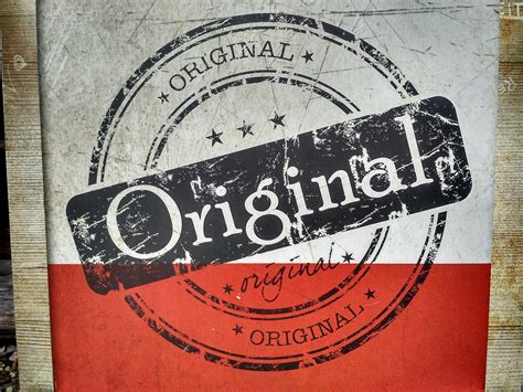 Original Work Has Its Own Pride