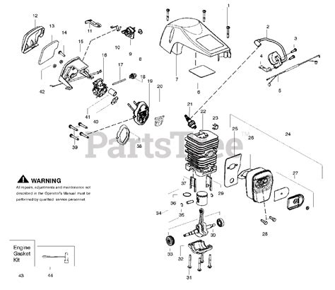 Poulan Pro Sm 4218 Avx Poulan Pro Chainsaw Engine Assembly Parts