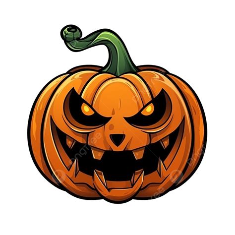 Feliz Halloween Con Dise O De Dibujos Animados De Calabaza Png Tema