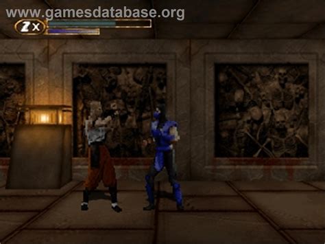 Mortal Kombat Mythologies Sub Zero Nintendo N64 Artwork In Game