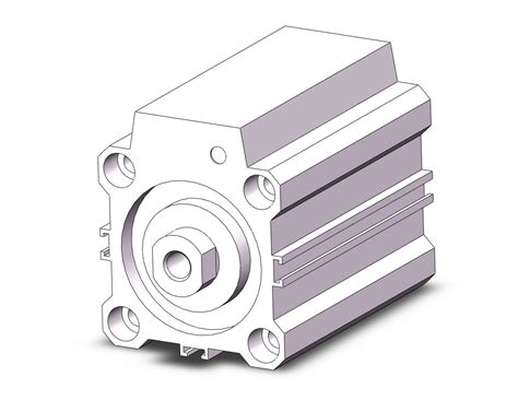 Smc Cdqp B Dc Cyl Compact Axial Piping A Sw Cq Compac