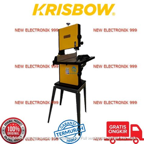 Jual Krisbow Vertical Wood Bandsaw 10 Inchi 600W 1Ph 10433061 Shopee