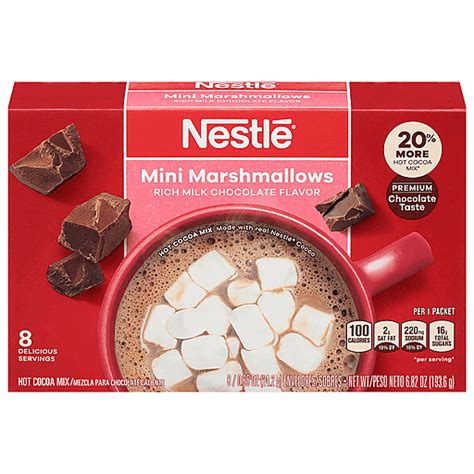 Nestle Hot Cocoa Mix Rich Milk Chocolate Flavor Mini Marshmallows Ea Shop FairPlay Foods
