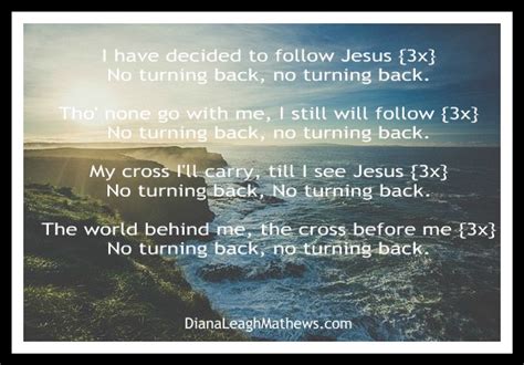 Hymn Story: I Have Decided to Follow Jesus ⋆ Diana Leagh Matthews