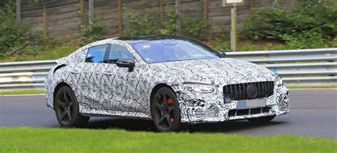 Erlk Nig Erwischt Mercedes Amg Gt Door Auf Dem N Rburgring Spy Shot