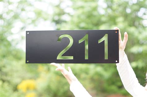 Modern House Numbers / Mid Century Modern House Numbers