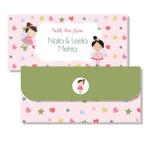 Money Envelopes for Kids - Fairly Cute / Label Shabel – Labelshabel