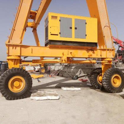 Mobile Rubber Tyred Container Gantry Crane T T T Price Rtg Height