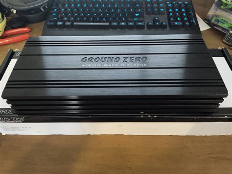 Ground Zero Gzha One K Monoblock Amplifier New Open Box