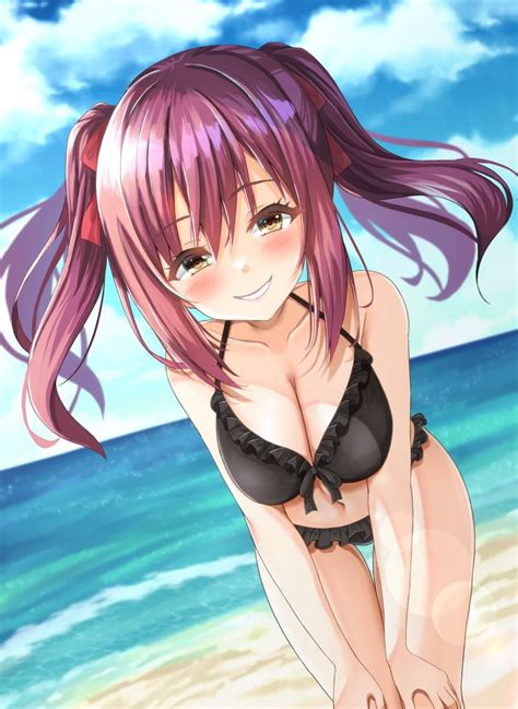 Rule 34 1girls Amasawa Ichika Beach Blush Blush Lines Blushed Blushes