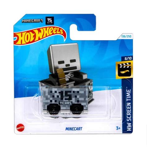 Hot Wheels Minecart Modeli HW Screen Time Serisi Araba