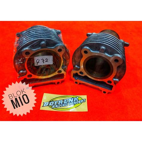 Jual CYLINDER BLOK BLOK SEHER MIO NOUVO MIO SPORTY LINER LUAR 62 63 65