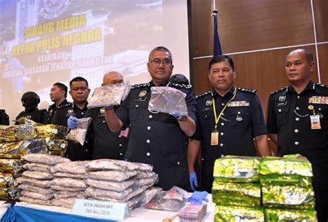 Lapan Ditahan Dalam Operasi Dadah Jutaan Ringgit Di Perak Dan Johor