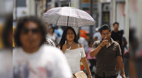 Senamhi Prev Temperaturas De Hasta C En Lima Temperaturas Altas