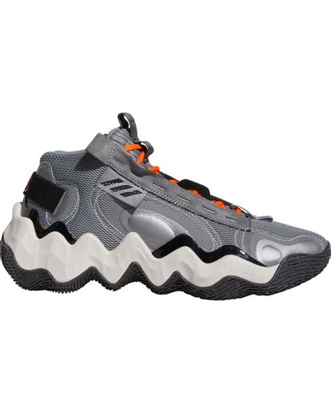 Adidas Lace Exhibit B Candace Parker Mid Basketball Shoes In Greyblack