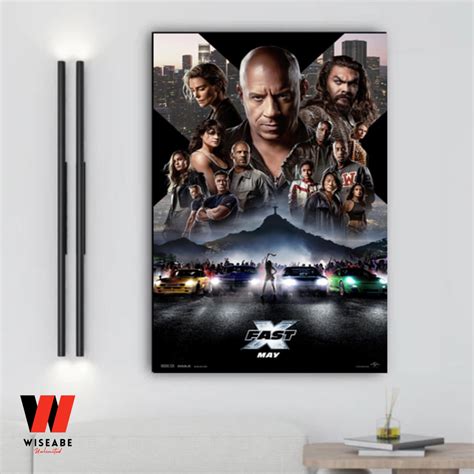 New Movie Fast And Furious 10 Fast X Poster Wiseabe Apparels