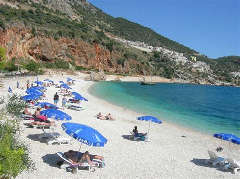 Kalkan Beach Turkey Nice And Clean Beach From Kalkan Turk