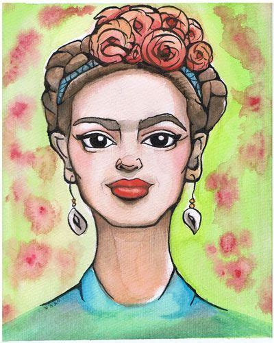 Resultado De Imagen Para Cuadro Frida Kahlo By Calu Gallard Frida Kahlo