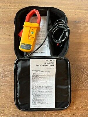 Fluke I1010 KIT AC DC Current Clamp And Carry Case Kit EBay