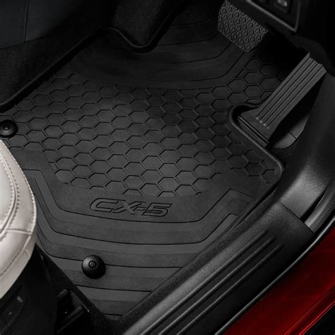 Genuine Mazda Set Of 4 Rubber Floor Mats Kf Cx 5 Cx5 Kf11acfmr Buy