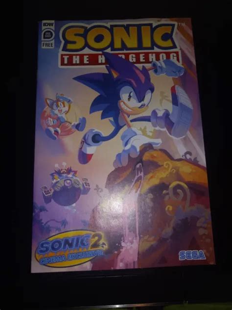 SONIC THE HEDGEHOG Movie Limited Edition Comic Book Cinema Exclusive 9