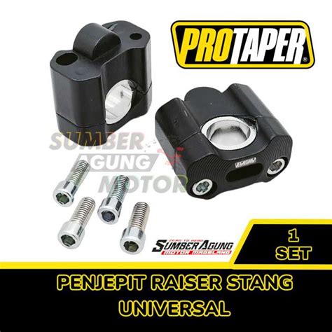 Protaper Penjepit Raiser Peninggi Stang Vixion Beat Street Klx