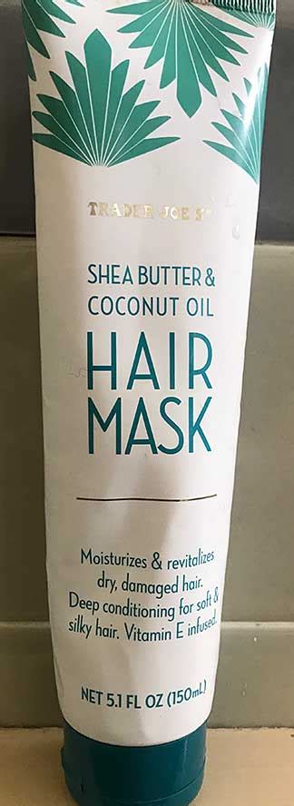 Trader Joes Shea Butter And Coconut Oil Hair Mask Trader Joes Rants And Raves Mostly Raves A