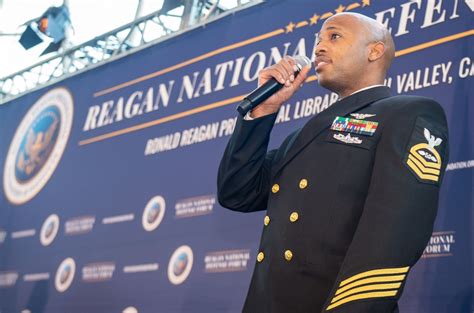 DVIDS News USS Ronald Reagan Sailors Attend Reagan National Defense