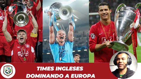 Todos os TIMES INGLESES campeões da CHAMPIONS LEAGUE descubra qual