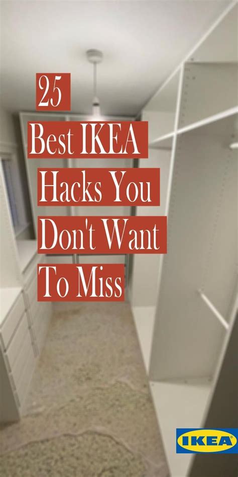 25 Best IKEA Hacks Don T Want To Miss Ikea Hack Diy Ikea Hacks Best