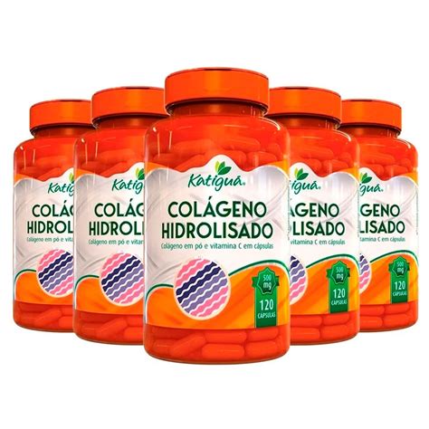 Kit Col Geno Hidrolisado Vitamina C C Psulas Katigu