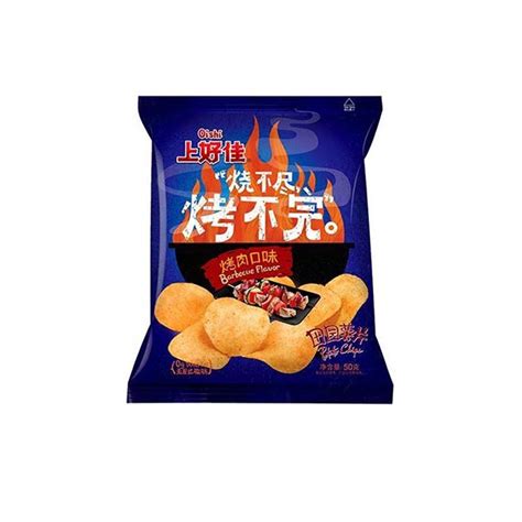 Oishi Bbq Potato Crisps 50g Oriental Shop